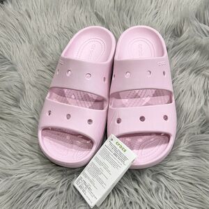 Crocs Classic Sandal V2 Ballerina Pink Coloring Size Men's 5/Womens 7‎